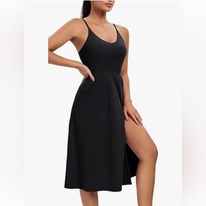 Athletic Workout Dress w/ Builtin Shorts and Bra